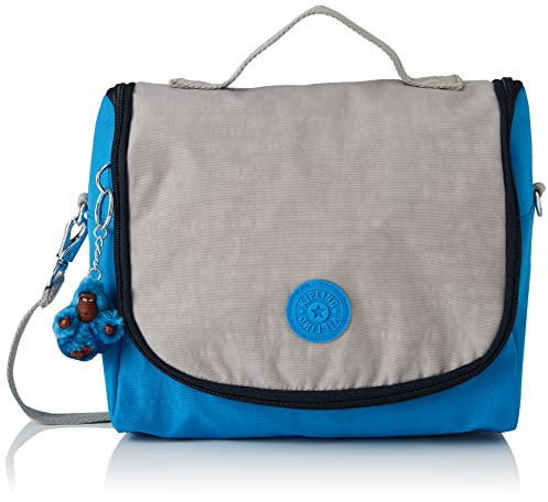 Kipling New Kichirou, Bolsa Térmica Porta Alimentos 6 L de Capacidad, 23 cm, Azul (Lake Blue Bl)