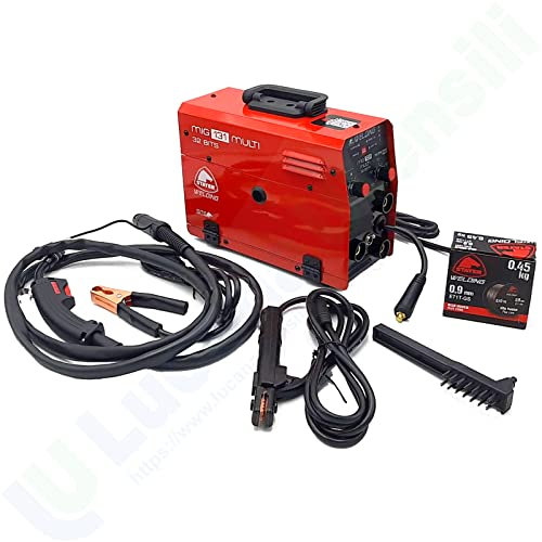 Soldadora multifunción inversor 120 A MIG TIG y MMA electrodo STAYER WELDING con alambre animado 0,9 mm Flux modelo MIG 131 Multi 8300785