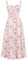 Odizli Robe longue d'été sexy, sans manches, pour femme, avec bretelles spaghetti, style bohème, motif floral, avec fente, M