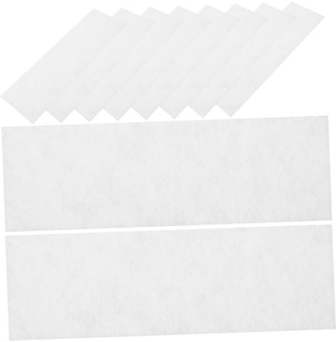 ANDRESLAD Baumwoll-Fusselfilterkissen 10 Stück Ersatzfilter für Ablauffilter der Waschmaschine