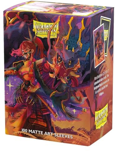 Dragon Shield | Matte Art Sleeves | The Fallen | 100 CT - Smooth & Tough Premium TCG Sleeves | Compatible with Pokemon, Flesh & Blood, One Piece & Magic The Gathering