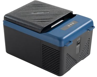 zcamp KI9 9L Glacière Electrique Voiture, Portable à Compression Réfrigérateur de Voiture,12/24V Mini Frigo pour Maison, pour dortoir, Camping ou Pique-Nique en Plein Air, 20 à 20℃