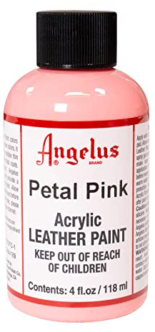 Angelus Leather Paint 4 Oz Petal Pink