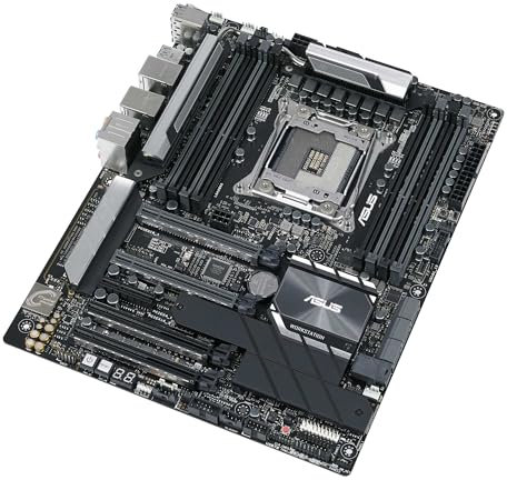 ASUS WS C422 PRO/SE Workstation Mainboard (ATX, Intel W-2100 / W-2200 Serie, LGA 2066, 8x DDR4 2666 MHz, PCIe 3.0, SATA, U.2, M.2, NVME, SATA, Dual LAN, BMC)
