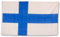 SCAMODA Bundes- und Länderflagge aus wetterfestem Material mit Metallösen, Outdoor Fahne & Flagge (Finnland) 150x90cm