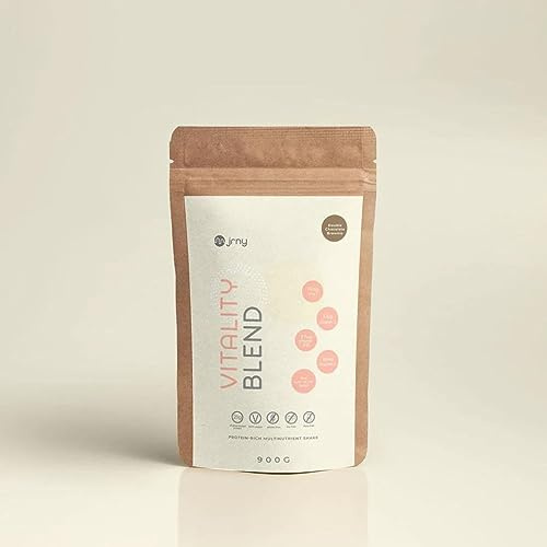 Jrny Plant Based Protein Blend | Energy Boosting | 900g | 21g Protein | Added Nutrients | Iron Rich | Pea and White Hemp Protein | Soy Free | Gluten Free (Madagascan Vanilla)