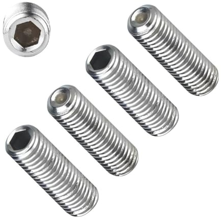 TERF® M3 X 12mm Allen Head Hex Socket Grub Screws Cup Point Stainless Steel A2 (304) Grub Screw M3 (3mm) X 12mm Allen Key Internal Hexagonal Socket Bolts - Pack of 20