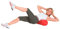Sport-Tec TOGU Pilates Multiroll Lagerungsrolle Yoga Rolle Foam Roller Pilatesrolle 80 cm