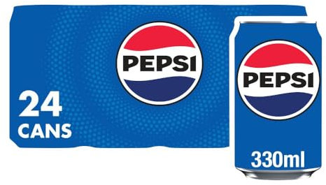 Pepsi Cola Cans 24 x 330ml