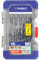 Tivoly 10802470001 Mallette Ranger T15 Bois, Contient Forets Bois 3 Pointes Ø2-2,5-3-4-5-6-7-8-10mm, Mèches Plates Ø14-16-18-20-22-24mm