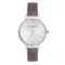 Olivia Burton Analog Quarzuhr für Damen mit Graues Armband aus Polyester - OB16DE04