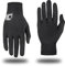 BORLENI Guantes Interiores Antisudor Delgados Secan Rápido Elasticidad Ultraligero Facilidad de Poner y Quitar en 1 Segundo, para Ciclismo Correr Acampar Senderismo Esquiar, Talla única Negro