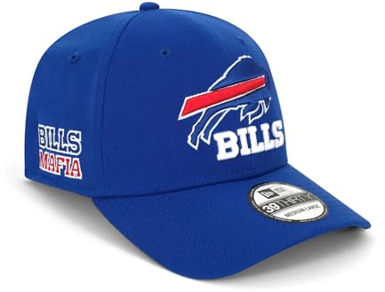 New Era - NFL Buffalo Bills Side Hit 39Thirty Stretch Cap, Größe:S-M
