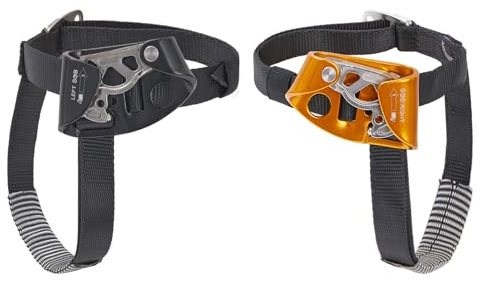 SOB Steigklemme Klettern Fußlift Rechts und Links für Bergsteigen, Klettern, Feuerrettung oder technischer Schutz Foot Ascender