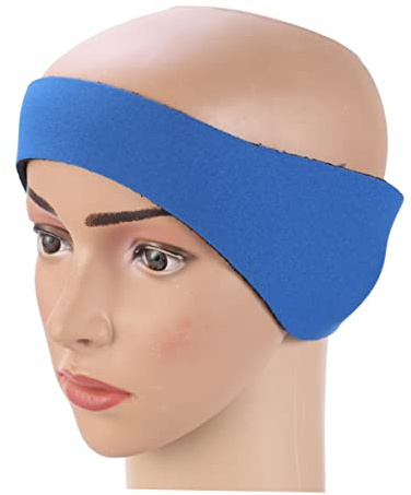 Gogogmee Fascia Da Nuoto Regolabile Per Ragazzo e Adulti Fascia Da Sub Per Protezione Orecchie Per Sport Acquatici e Spiaggia Realizzata in Materiale Resistente
