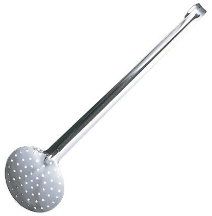 De Buyer - 3041.10 - Ecumoire monobloc en inox - Diamètre 10