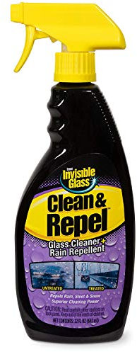 Invisible Glass ST-IGR with Rain Repellent-Cires à Polir pour Vitres 2-en-1 Nettoyant Anti-Pluie