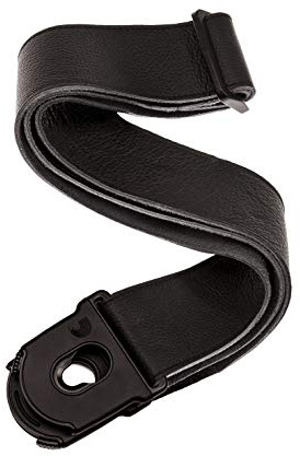 D'Addario 50MM Planet Lock Leather-Black (50PLL00)