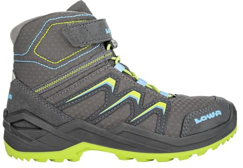 LOWA Stiefel mittel MADDOX WARM GTX MID [2024] graphit/limone, 34