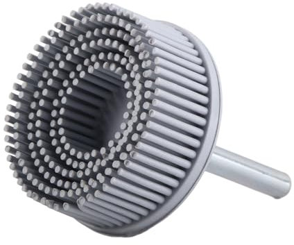 Spazzola abrasiva in gomma utensili abrasivi altri utensili abrasivi smerigliata a disco elettrico 2 pollici spazzola abrasiva di lucidatura bianca