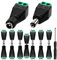 KUOQIY 7 Paia 5.5 mm x 2.1 mm DC Connettore di Alimentazione Maschio Femmina, 12 V DC Maschio e Femmina Jack Connettore Adattatore di Alimentazione, per CCTV Camera