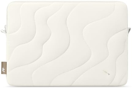 tomtoc 360° Protective Puffy Laptop Sleeve for 13-inch New MacBook Air M5/A3449 (2026), M4/A3240, M3/A3113, M2/M1, Quilted Soft Puffer Bag fits 13 MacBook Neo A18 & iPad Pro/Air & MacBook Pro M2/M1