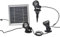 Heissner SOLAR Teich- und Gartenlicht, RGB-Farblicht, 3er-Set, Akku