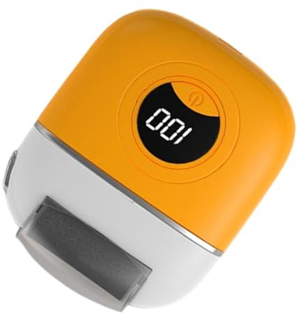 Limas eléctricas para pies, pantalla digital, removedor de callos, diseño impermeable, piedra de molienda de pies para dedos de los pies, suelas, talones, lados de los pies