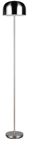 Reality Leuchten Jeff R49151107 Lampadaire LED sur batterie en métal nickel mat avec LED 2,5 W