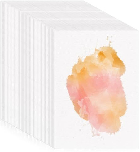 A4 Watercolour Paper Pad, 120 Sheets, 300 GSM Cold Press, White | Acid-Free White Sheets, Medium Texture, Absorbent And Warp-Resistant, For Watercolour, Acrylic, Sketching And Cards