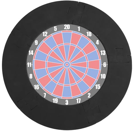 Protezione da parete per Dartboard, supporto per freccette, Eva Dartboard Surround Backing | Anelli di pannello di splicing di protezione multifunzionali per carta dart da 18 pollici