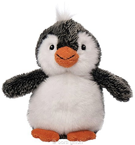 Inware 5650 - Kuscheltier Pinguin Flapsi, 13 cm, Schmusetier