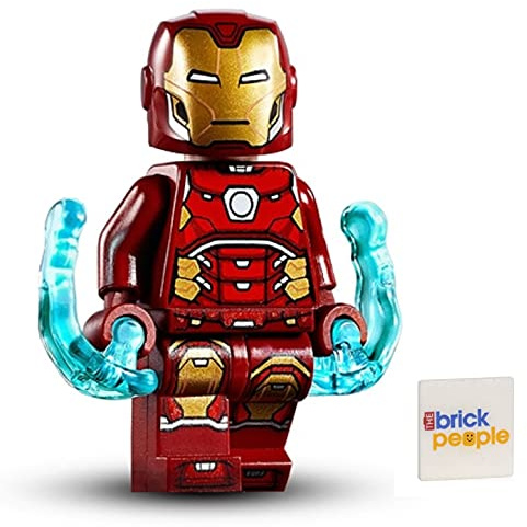 LEGO Superheroes: Iron Man Silver Hexagon on Chest and Power Blasts