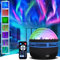 LED Projecteur d'aurores Boréales, 2 en 1 Projecteur d'aurores Boréales et de Vagues Océaniques, Projecteur Avec Télécommande pour Enfants et Adultes, Décoration de Chambre à Coucher (A)
