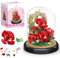 Roses Flower Building Set,Artificial Flowers Bouquet Building Blocks Set,Artificial Plants Building Blocks for Adults, for Adults and Children Aged 10 and Over
