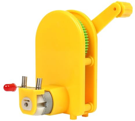 Giocattolo Generatore Elettrico A Manovella Manuale, Kit Scientifico di Esperimenti con Dinamo, Progetto Fai Da Te Portatile Con Attività Didattica Per Scuola Casa E Laboratorio