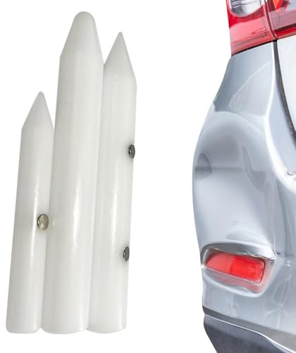 Herramientas de Tap Down para Desabollado Automotriz, Botones de Nylon Reductores de Golpes para Coche 3 Piezas Gadgets Magnéticos de Reparación de Daños Portátiles para Adultos, Familia,