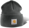 Carhartt Acrylic Mütze Beanie coal A18CLH, heather, A18