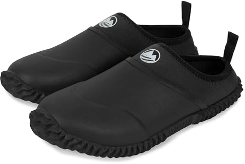 Lakeland Active Women's Appleby Backless Gardening Clogs with Neoprene Lining & Memory Foam Insole - Black - 6 UK