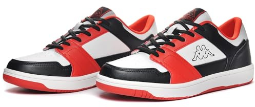 Kappa - Sneakers Bassa, Uomo Donna, Bianco, Poliuretano, Fitness. Logo Bernal, Taglia: 43
