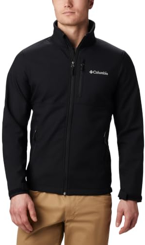 Columbia Men's Ascender Softshell Jacket, 2024 Black, L