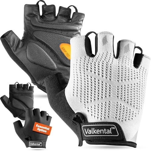 Valkental Fahrradhandschuhe Fingerlos, Herren & Damen
