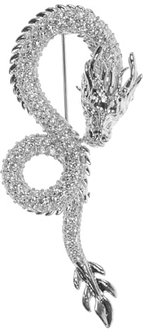 iplusmile Broche Dragon Cuivre et Élégante Épingle Petite et Légère pour Vêtements Accessoire Original pour Femme