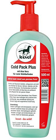 Leovet Apothekers Pferdesalbe COLD PACK PLUS | 500ml Spender