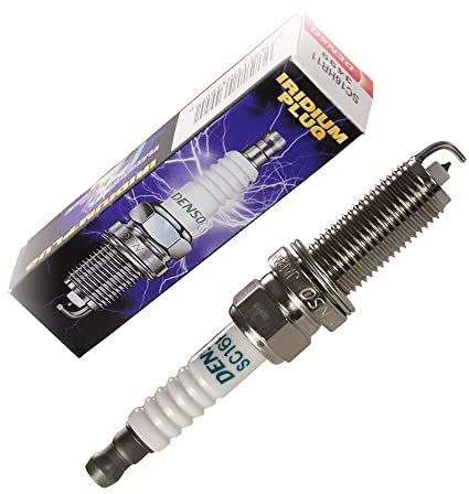 DENSO Candela accensione SC16HR11 con resistenza 1 Elettrodo di massa Elettrodo centrale - iridio Elettrodo di massa platino Lunghezza filettatura: 26,5mm