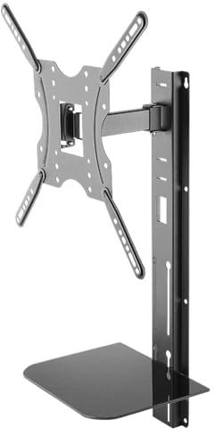 LogiLink BP0048 supporto da parete per tv a schermo piatto 139,7 cm (55) Nero, Acciaio inossidabile
