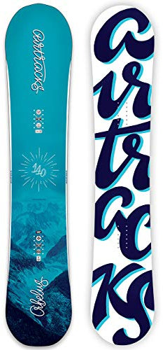 AIRTRACKS Tabla de snowboard ORBELUS Lady 140 cm