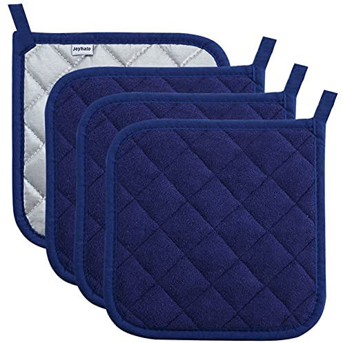Joyhalo 4 Pack Pot Holders for Kitchen Clearance