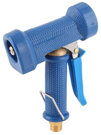 Ausla Pistola Rociadora para Manguera de Jardín de Alta Presión con Fuelle Azul para Riego