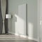 NRG White Oval Radiator Vertical 1800x590mm Double Panel Central Heating Radiators Perfect for Bathrooms Kitchen Living Room